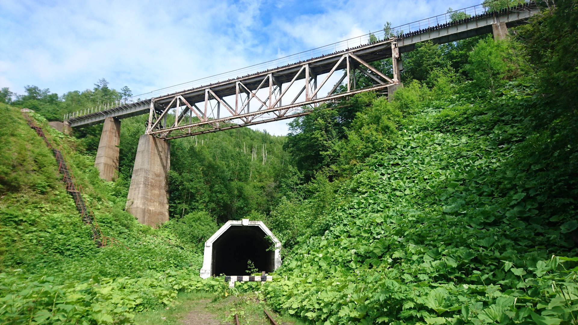 Чертов и Ведьмин мост. Японские туннели